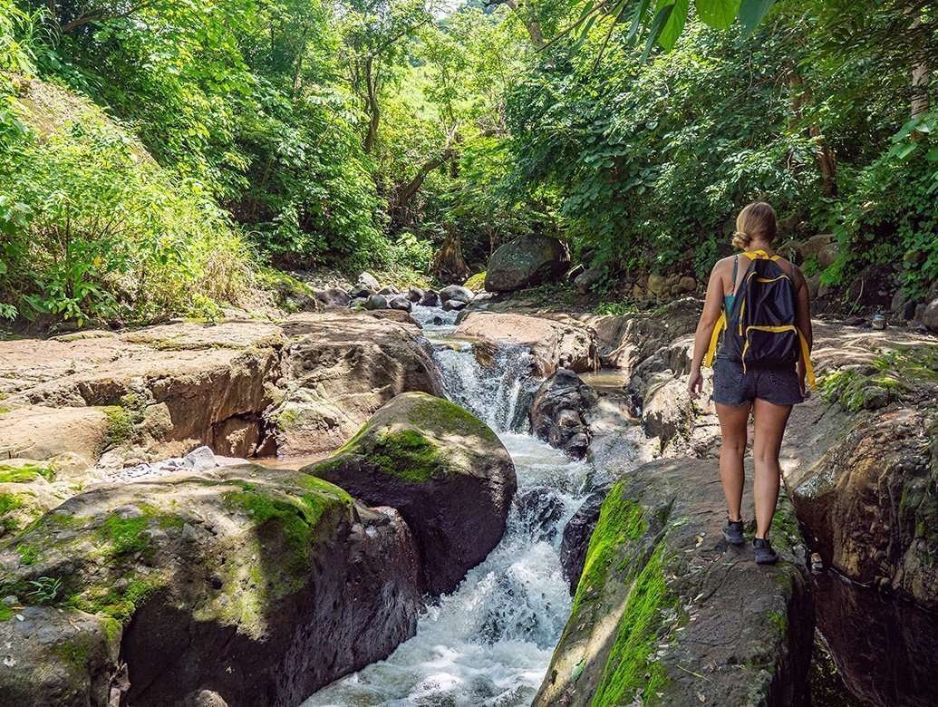 Tamanique waterfalls & Pacific Coastline