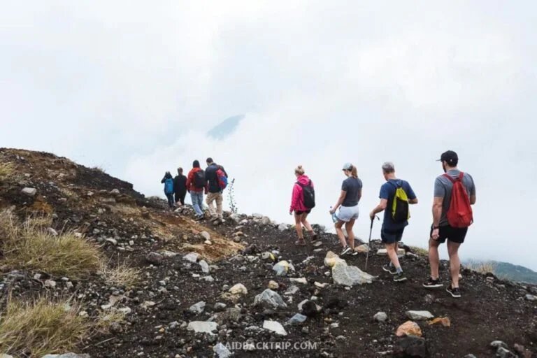 Santa Ana Volcano hike trail